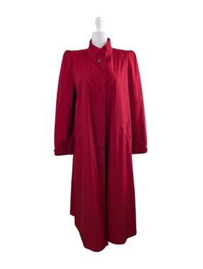 Luba Vintage Long Swing Coat Coated Rain Resistant